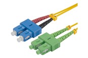 Verkkokaapelit - Deltaco network cable - 1.5 m - yellow - Keltainen - 1m - SCSC-15-DUA