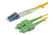 Verkkokaapelit - Deltaco patch cable - 2 m - yellow - Keltainen - 2m - LCSC-2-DUA