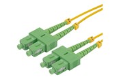 Verkkokaapelit - Deltaco patch cable - 2 m - yellow - Keltainen - 2m - SCSC-2-DAA