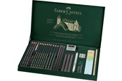 Kirjoitus- ja piirustustarvikkeet - Faber-Castell Set Pitt Graphite tin big - 112974