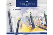 Kirjoitus- ja piirustustarvikkeet - Faber-Castell Colour pencil Goldfaber tin of 24 - 114724