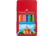 Kirjoitus- ja piirustustarvikkeet - Faber-Castell Colour pencils hexagonal tin 12x window - 115801