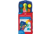 Kirjoitus- ja piirustustarvikkeet - Faber-Castell Connector paint box 24 colours blue - 125020