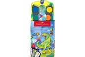 Kirjoitus- ja piirustustarvikkeet - Faber-Castell Con paint box 12 dinsosaur chinese white - 125036