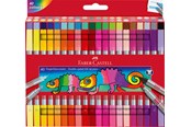 Kirjoitus- ja piirustustarvikkeet - Faber-Castell Double fibre-tip pen set 40x - 151140