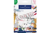 Kirjoitus- ja piirustustarvikkeet - Faber-Castell Sketch Marker Goldfaber wallet of 12 - 164712
