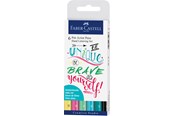 Kirjoitus- ja piirustustarvikkeet - Faber-Castell India ink Pitt Artist Pen Lettering 6x - 267116