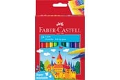 Kirjoitus- ja piirustustarvikkeet - Faber-Castell Fibre-tip pen Castle Cardboardbox 24pc. - 554202