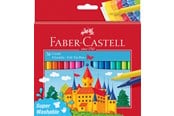 Kirjoitus- ja piirustustarvikkeet - Faber-Castell Fibre-tip pen Castle Cardboardbox 36pc. - 554203