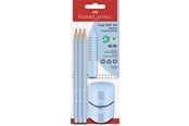Kirjoitus- ja piirustustarvikkeet - Faber-Castell Set Grip 2001 sky blue blister card - 580074