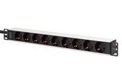Virtakaapelit (ulkoinen) - DIGITUS 9-Port - 1U - Aluminum PDU - DN-95440