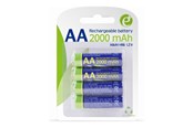Akut ja Paristot - Gembird battery - rechargeable - 4 x AA type - Alkaline - EG-BA-AA20R4-01