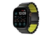 Smartwatch - Lisävarusteet - Nomad Stratos Band - 49mm | Black Titanium | Volt FKM - NM011130858