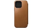 Puhelin - Kannet ja kotelot - Nomad Modern Leather Folio - iPhone 16 Pro Max | English Tan-C |  Leather - NM01673385