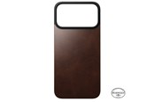 Puhelin - Kannet ja kotelot - Nomad - Magnetic Leather Back - iPhone 17 Pro Max | Rustic Brown | Horween | Mag - NM014384858