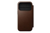 Puhelin - Kannet ja kotelot - Nomad - Modern Leather Folio - iPhone 17 Pro | Brown |  Leather - NM014186858