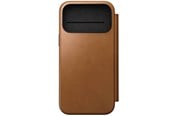 Puhelin - Kannet ja kotelot - Nomad - Modern Leather Folio - iPhone 17 Pro Max | English Tan-C |  Leather - NM014124858