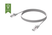 Verkkokaapelit - Vision Techconnect - network cable - 50 cm - white - Valkoinen - 0.5m - TC 0.5MCAT6