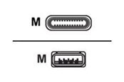 USB kaapelit - Huddly - USB cable - USB Type A to 24 pin USB-C - 1.15 m - 7090043790351