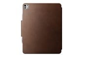 Tabletti - Kannet & Suojakotelot - Nomad Leather Folio brown  leather - iPad Pro 13" M4 M5 *DEMO* - NM013060858