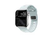 Smartwatch - Lisävarusteet - Nomad Sport Strap Ice Blue Glow - Apple Watch 42mm/41mm/40mm/38mm - NM01122685