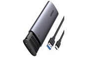 Kovalevyt - lisätarvikkeet - UGREEN storage drive enclosure SSD enclosure Black Grey M.2 - 10903
