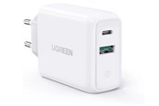 Puhelin - Adapterit & Laturit - UGREEN 36W Dual Port  USB-A/USB-C - 60468
