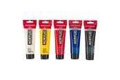 Luovat leikit - Bruynzeel Amsterdam Standard Series Acrylic Paint Mixing Set 120ml 5pcs. - 17791904