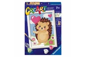 Luovat leikit - Ravensburger CreArt Paint by Number - Hedgehog - 12023055 7