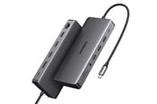 Telakointiasemat - UGREEN 13in1 USB-C - 2x USB-A 3.2 / 2x USB-A 3.0 / USB-C 3.2 / 2x HDMI / RJ45 / SD and TF / AUX / USB-C PD - 15978