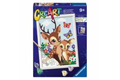 Luovat leikit - Ravensburger CreArt Paint by Numbers - Happy Deer - 12023059 5