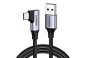 USB kaapelit - UGREEN Right Angle USB C Cable 3.0 Type C Charger 5Gbps - 20299