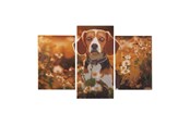 Luovat leikit - Creative Craft Group Diamond Painting Triptych Set - Dog - CR2118/GE