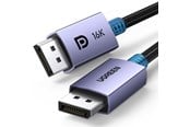 Näyttökaapeli - UGREEN DisplayPort 2.1 - 2m - Black - 15384