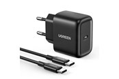 Puhelin - Adapterit & Laturit - UGREEN 25 W USB-C fast charger with 2M USB-C charging cable - 50581