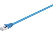 Verkkokaapelit - Fuj:tech CAT6A S/FTP network cable 10 m blue - Sininen - 10 meter - 902779