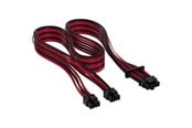 Sisäiset virtakaapelit - Corsair - power cable - 16(12+4)pin PCIE 5.0 12VHPWR to 8 pin PCIe power - 65 cm - CP-8920326