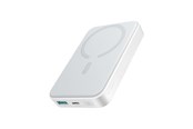 Powerbank - Joyroom Powerbank JR-W020 20W 10000mAh MagSafe + USB-C - USB-C cable 0.25m - white Powerbank - Valkoinen - 10000 mAh - 6941237166401