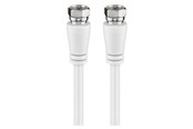 Antennikaapelit/-liittimet - Pro F-male - F-male coaxial cable 2 m - 597355