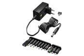 Virtakaapelit (ulkoinen) - Pro universal power supply 3-12 V DC 1000 mA - 64568