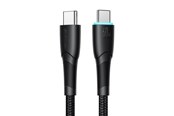 USB kaapelit - Joyroom Starry Series SA32-CC3 USB-C / USB-C cable 60W 1m - black - Joyroom SA32 CC3 Starry Series 60W Fast Charging D