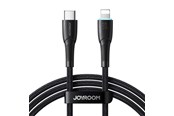 USB kaapelit - Joyroom  Starry Series SA32-CL3 30W USB-C / Lightning cable 1m - black - Joyroom SA32 CL3 Starry Series 30W Fast Charging D
