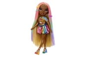 Nuket & tarvikkeet - Little Tikes Rainbow High Fashion Doll with Hair Chalk - Meline Gold - 526797EUC