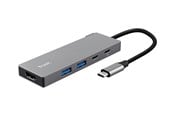 Telakointiasemat - Trust Dalyx - docking station - USB-C 3.2 Gen 1 - HDMI - 26062