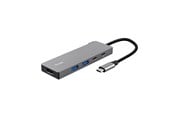 Telakointiasemat - Trust Dalyx 5-in-1 USB-C Multiport Adapter - 26062