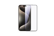 Puhelintarvikkeet - Näytönsuojat - Joyroom JR-MLG0278 2.5D HD Dustproof Tempered Glass with Black Frame for iPhone 15 Plus/16 Plus - JR-MLG0278