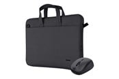 Laukut - Trust Bologna - notebook carrying case + mouse - Black - 24988