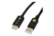 Näyttökaapeli - IC INTRACOM TECHly adapter cable - DisplayPort / HDMI - 1 m - ICOC DSP-H12-010