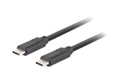 USB kaapelit - Lanberg - USB-C cable - 24 pin USB-C to 24 pin USB-C - 50 cm - CA-CMCM-32CU-0005-BK