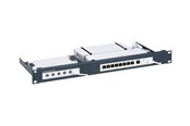 Lisätarvikkeet - Rackmount.IT RM-UB-T8 - network device mounting kit - 1U - 19" - RM-UB-T8